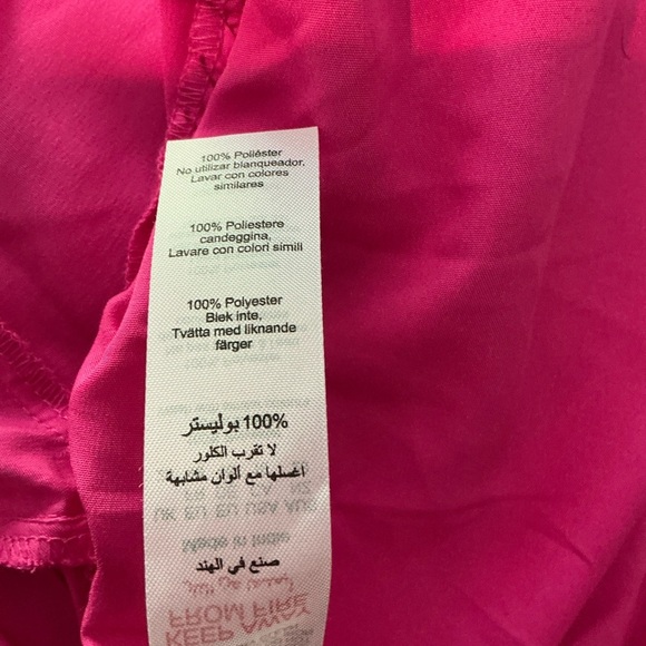 Boohoo Fuchsia Sleeveless Dress Size 16 - Picture 5 of 7